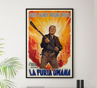 White Heat 1949 - James Cagney - Italy 2 - Classic Movie Poster