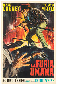 White Heat 1949 - James Cagney - Italy 3 - Classic Movie Poster