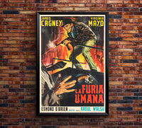 White Heat 1949 - James Cagney - Italy 3 - Classic Movie Poster