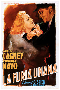 White Heat 1949 - James Cagney - Italy - Classic Movie Poster
