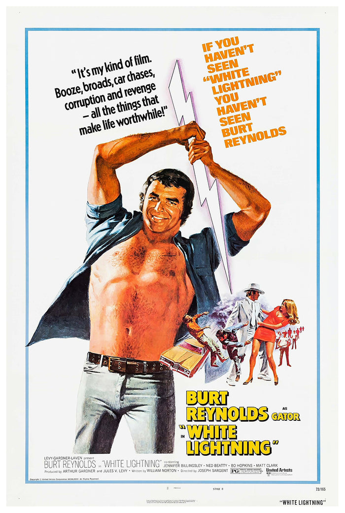 White Lightning 1973 v1 - Classic Movie Poster