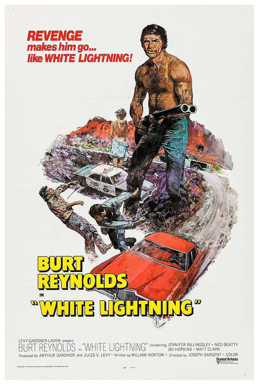 White Lightning 1973 v2 - Classic Movie Poster