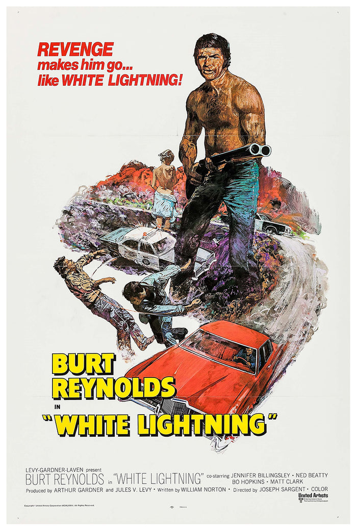 White Lightning 1973 v2 - Classic Movie Poster