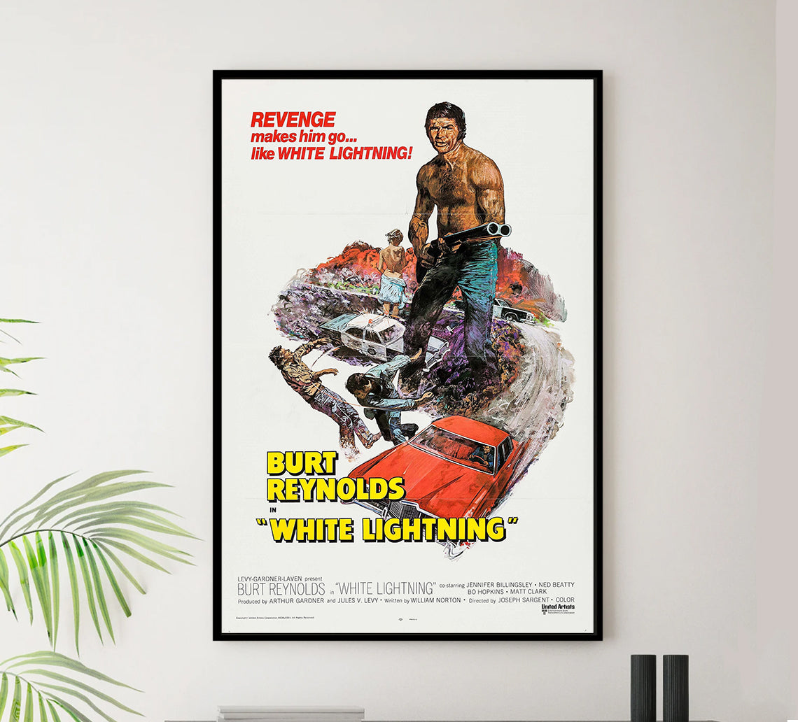 White Lightning 1973 v2 - Classic Movie Poster