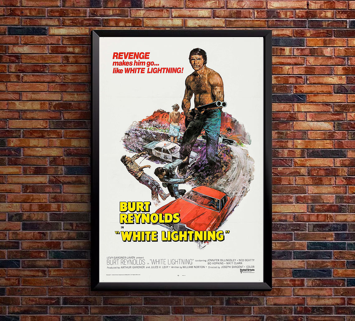 White Lightning 1973 v2 - Classic Movie Poster