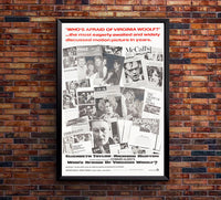 Who's Afraid of Virginia Woolf 1966 - Richard Burton - US 2 - Classic Movie Poster