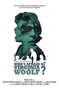 Who's Afraid of Virginia Woolf 1966 - Richard Burton - US - Classic Movie Poster
