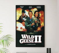 Wild Geese II 1985 - Laurence Olivier - US - Classic Movie Poster