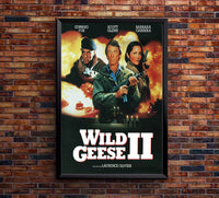 Wild Geese II 1985 - Laurence Olivier - US - Classic Movie Poster