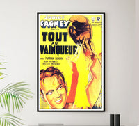 Winner Take All 1932 - James Cagney - France - Classic Movie Poster