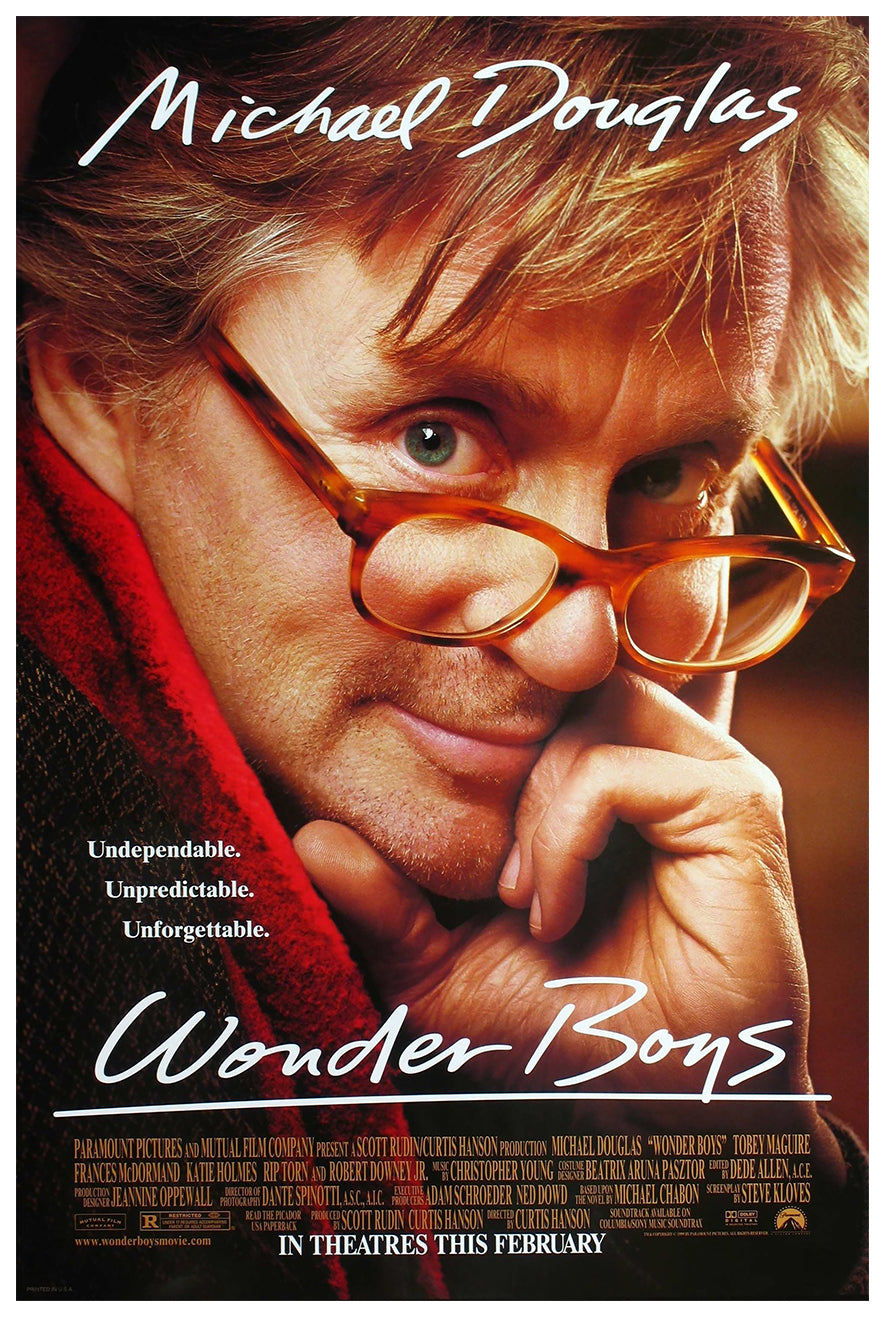 Wonder Boys 2000 - Michael Douglas - US 2 - Classic Movie Poster