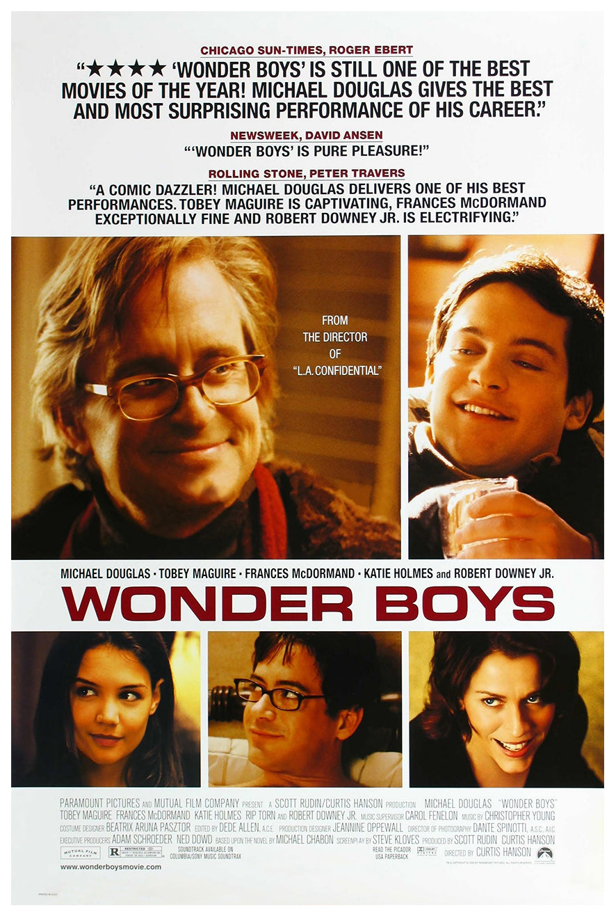 Wonder Boys 2000 - Michael Douglas - US  - Classic Movie Poster