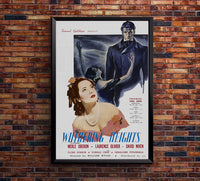 Wuthering Heights 1939 - Laurence Olivier - UK - Classic Movie Poster
