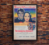 Wuthering Heights 1939 - Laurence Olivier - US 4 - Classic Movie Poster