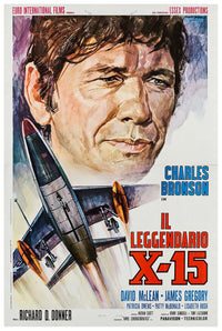 X-15 1961 - Charles Bronson - Italy - Classic Movie Poster