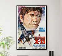 X-15 1961 - Charles Bronson - Italy - Classic Movie Poster