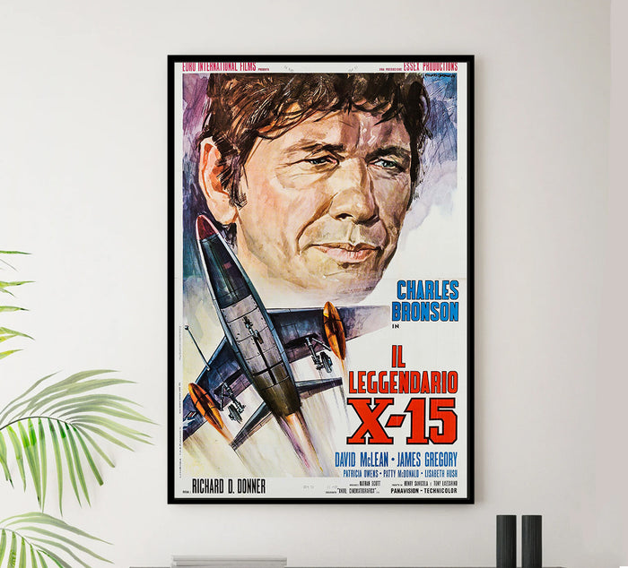 X-15 1961 - Charles Bronson - Italy - Classic Movie Poster