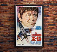 X-15 1961 - Charles Bronson - Italy - Classic Movie Poster