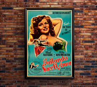 You Were Never Lovelier 1942 - Fred Astaire - Argentina - Classic Movie Poster