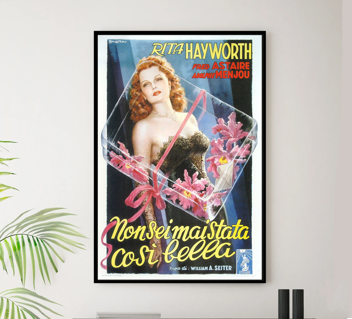 You Were Never Lovelier 1942 - Italy - Classic Movie Poster