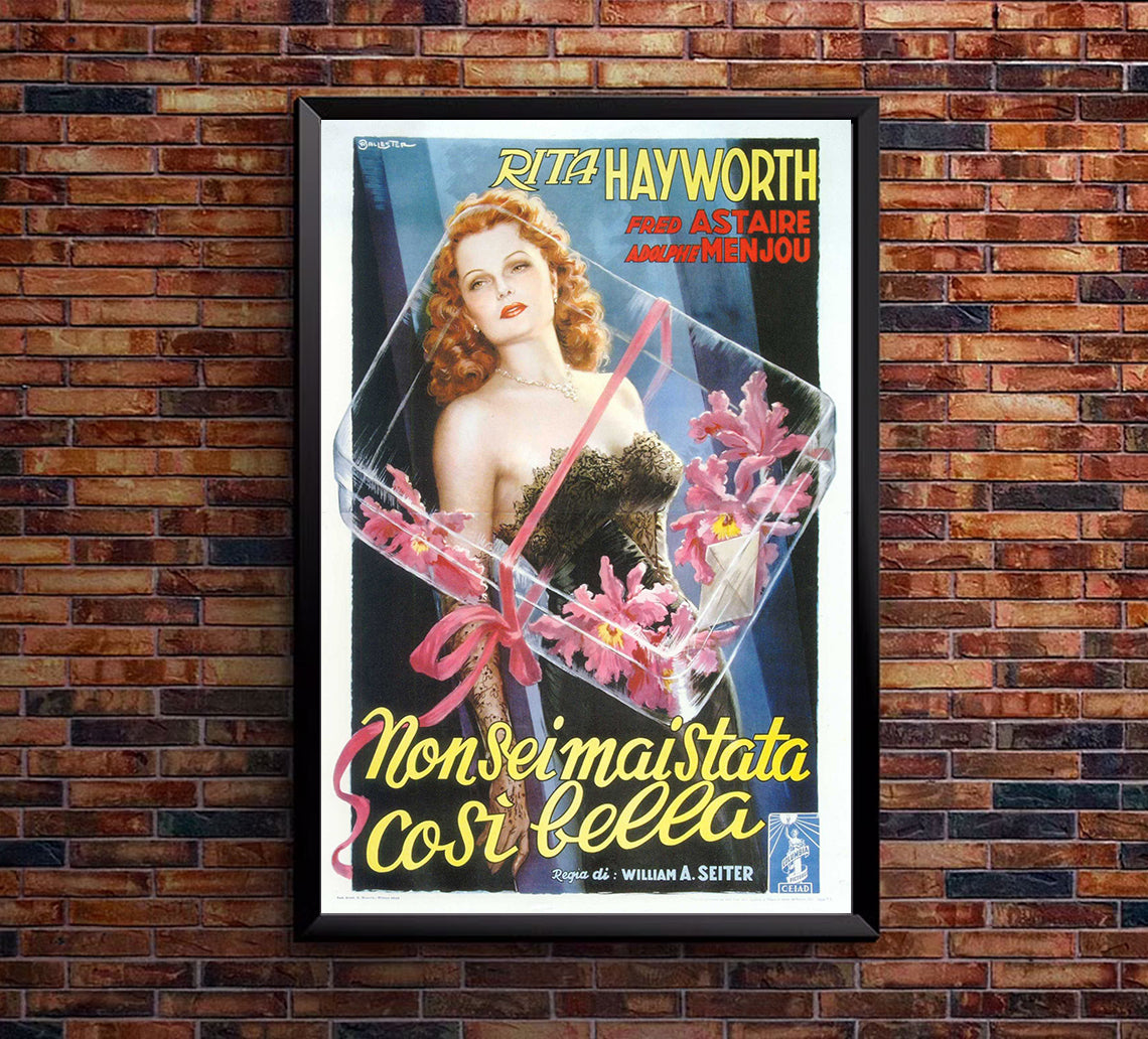You Were Never Lovelier 1942 - Italy - Classic Movie Poster