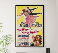 You Were Never Lovelier 1942 - US - Classic Movie Poster