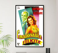 You'll Never Get Rich 1941 - Fred Astaire - Italy (2) - Classic Movie Poster