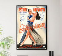 You'll Never Get Rich 1941 - Fred Astaire - Sweden - Classic Movie Poster