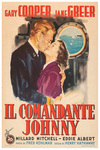 You're in the Navy Now 1951 - Gary Cooper - Italy - Classic Movie Poster