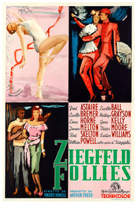 Ziegfeld Follies 1945 - Fred Astaire - Italy - Classic Movie Poster