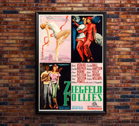 Ziegfeld Follies 1945 - Fred Astaire - Italy - Classic Movie Poster