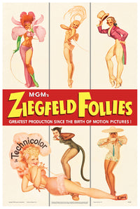 Ziegfeld Follies 1945 - Fred Astaire - US (2) - Classic Movie Poster