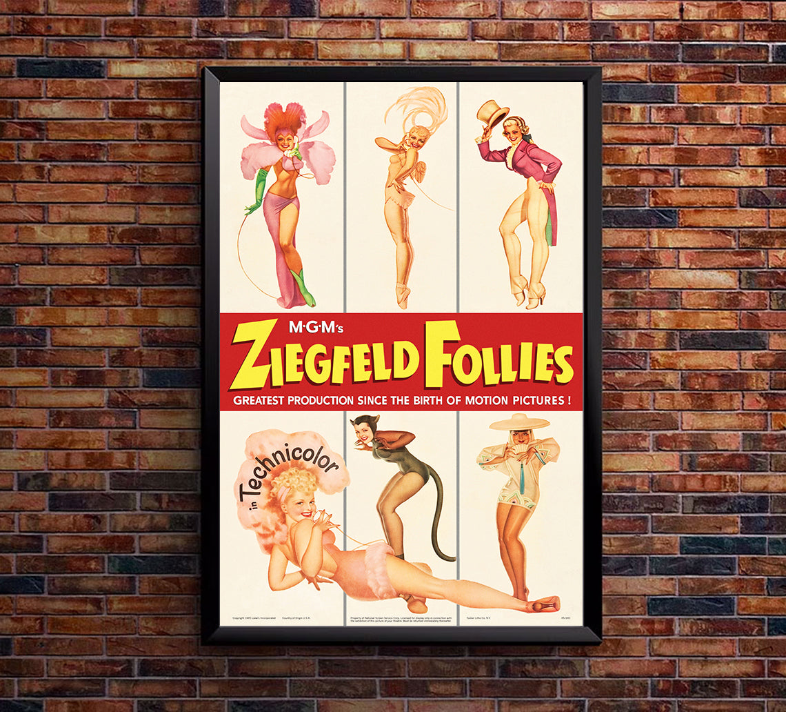 Ziegfeld Follies 1945 - Fred Astaire - US (2) - Classic Movie Poster