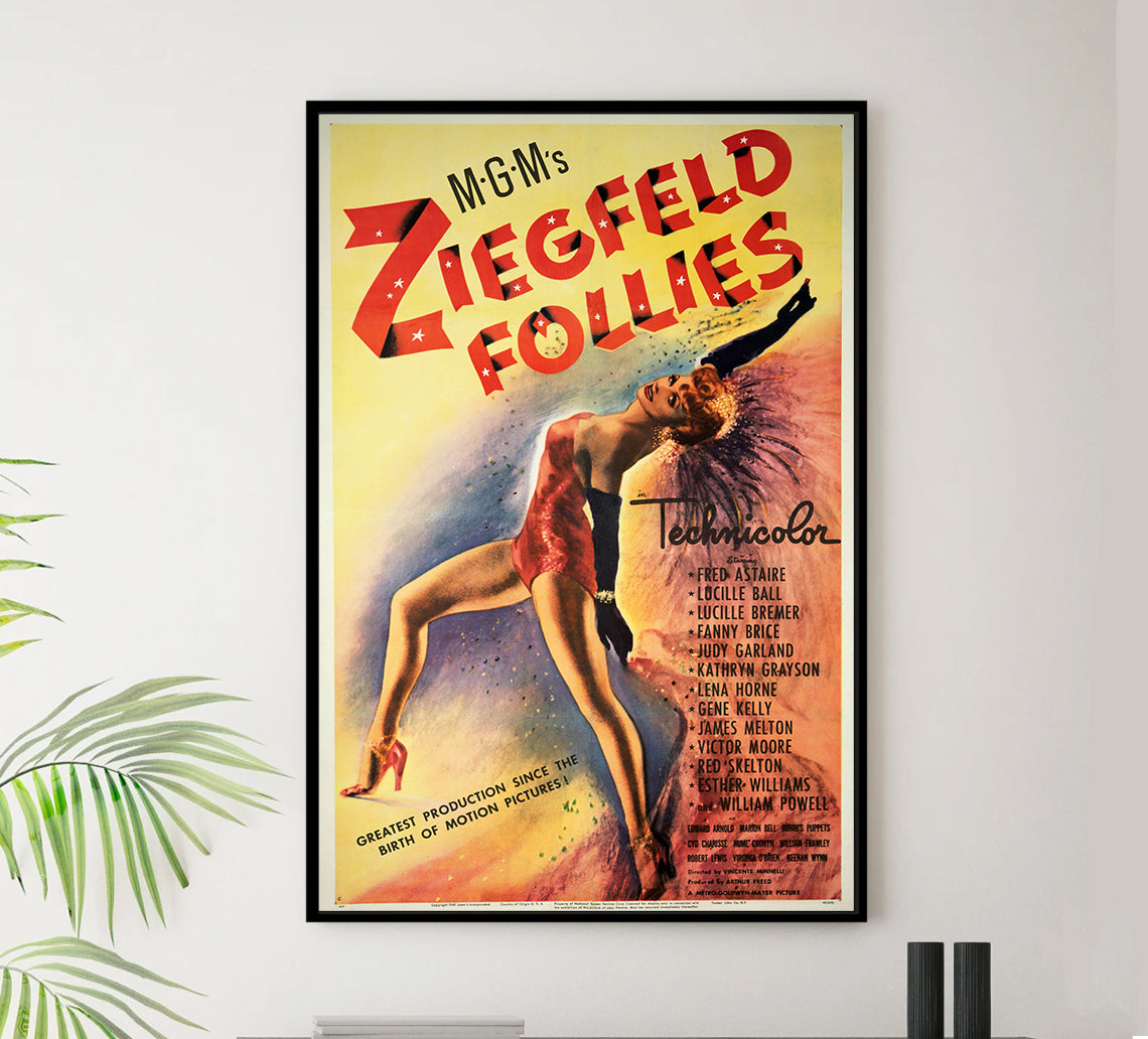Ziegfeld Follies 1945 - Fred Astaire - US - Classic Movie Poster