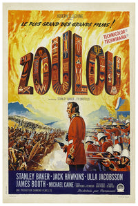 Zulu 1964 - Richard Burton - France - Classic Movie Poster