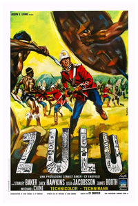 Zulu 1964 - Richard Burton - Italy 3 - Classic Movie Poster