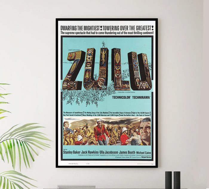 Zulu 1964 - Richard Burton - US - Classic Movie Poster