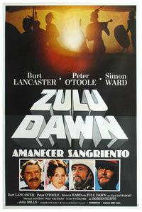 Zulu Dawn 1979 - Burt Lancaster - Argentina - Classic Movie Poster