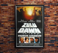 Zulu Dawn 1979 - Burt Lancaster - Argentina - Classic Movie Poster