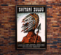 Zulu Dawn 1979 - Burt Lancaster - Czech Republic - Classic Movie Poster