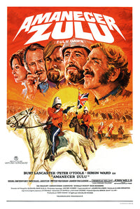 Zulu Dawn 1979 - Burt Lancaster - Spain - Classic Movie Poster