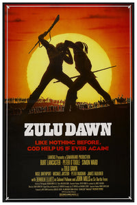 Zulu Dawn 1979 - Burt Lancaster - US - Classic Movie Poster