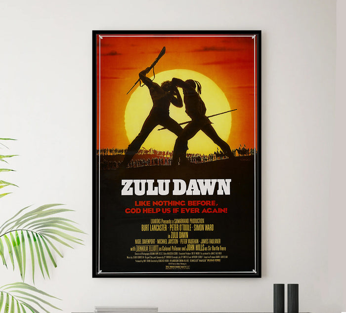 Zulu Dawn 1979 - Burt Lancaster - US - Classic Movie Poster