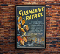 Submarine Patrol - 1938 - War Movie Poster