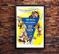 Song of the South - US Version 4 - Vintage Disney Poster