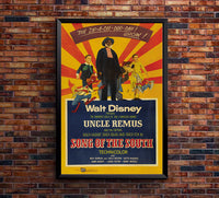 Song of the South - US Version 3 - Vintage Disney Poster