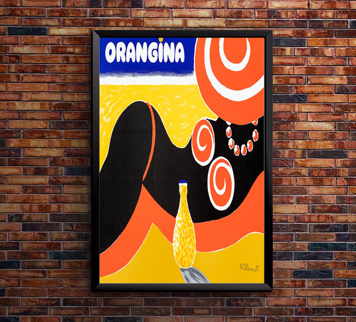 Orangina - Vintage Advertising Poster