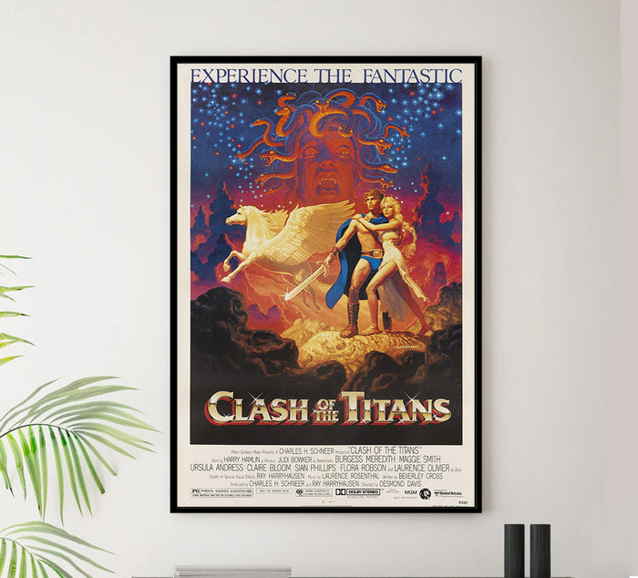 Clash of the Titans 1981 - Laurence Olivier - US 2 - Classic Movie Poster