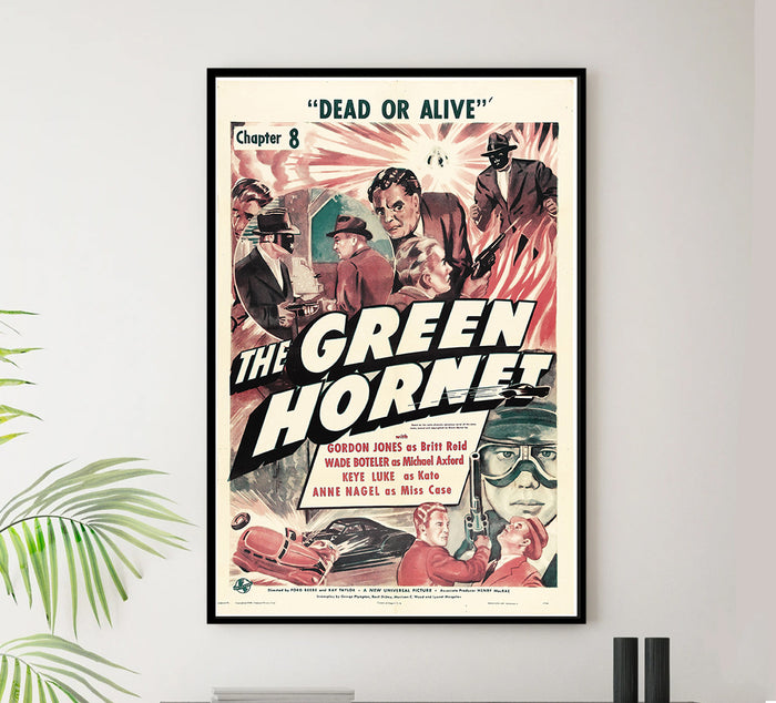 The Green Hornet - 1940 - Vintage Movie Poster