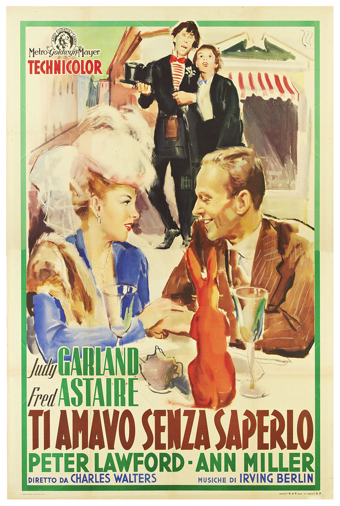 Easter Parade 1948 - Italy - Classic Movie Poster